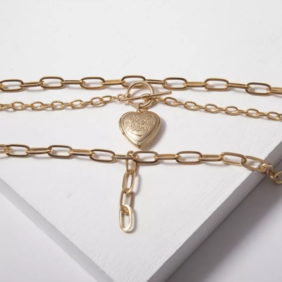 Punk Cuban Choker Necklace Collar Statement Steamp - Picture 2 of 8